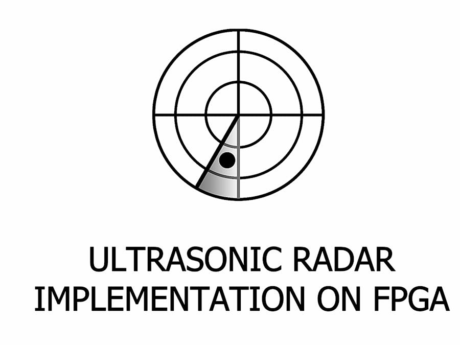 Ultrasonic Radar Implementation on FPGA