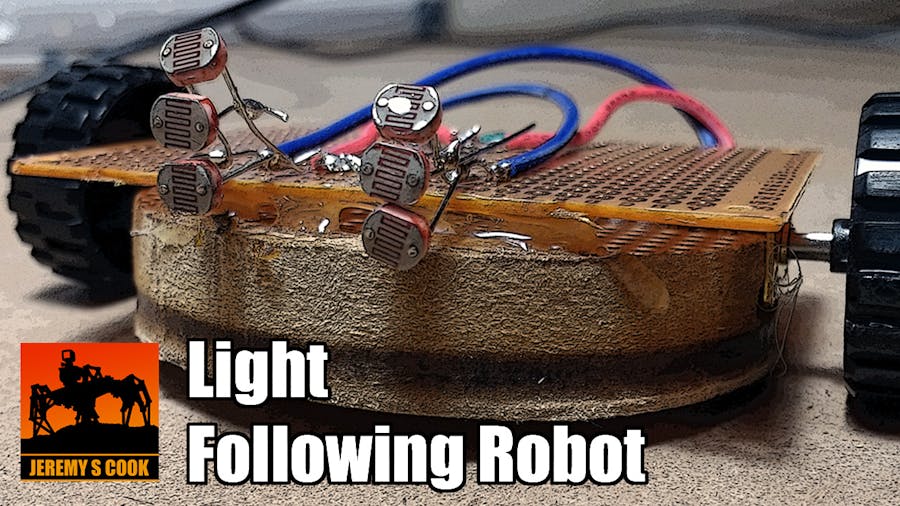 Light Following Robot