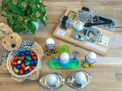 Robotic Easter Egg Painter