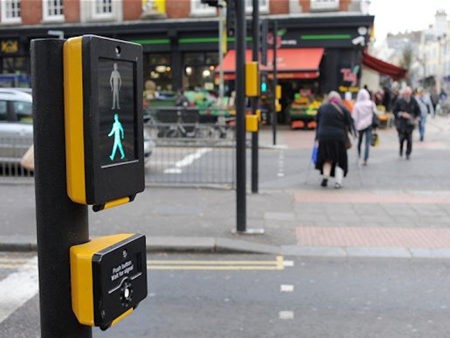 Smart crossing for disabled