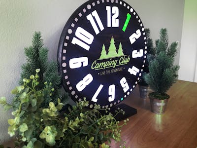 Web-Connected LED Clock