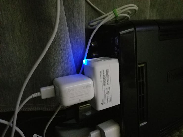 Raspberry Pi Plugged Directly Into TP-Link
