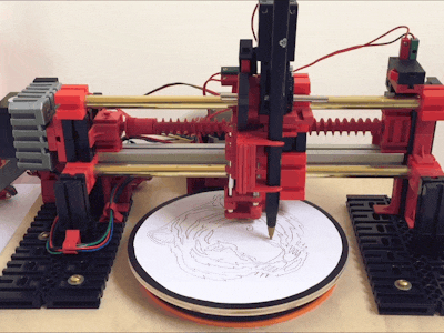 Polar Drawing Machine - Hackster.io