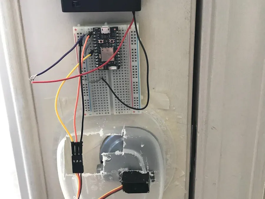 WiFi Connected Door Lock