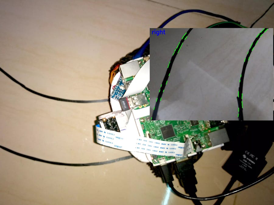 Road Lane Detection with Raspberry Pi