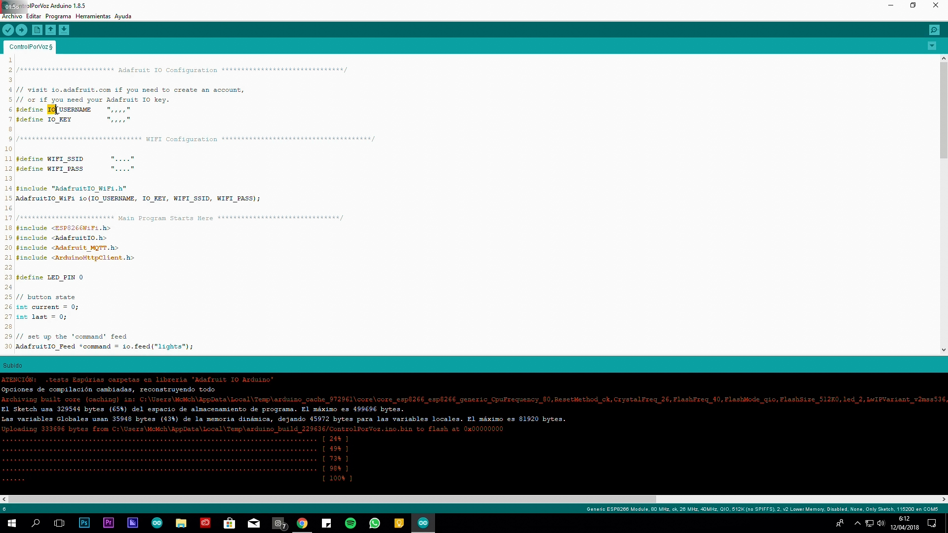 google assistant arduino