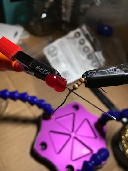 A successful solder joint!