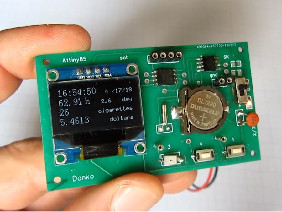 Arduino quit smoking project