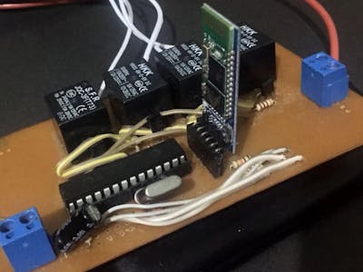 Bluetooth Controlled Relays