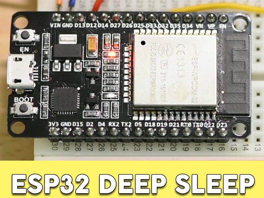 ESP32 Deep Sleep Tutorial
