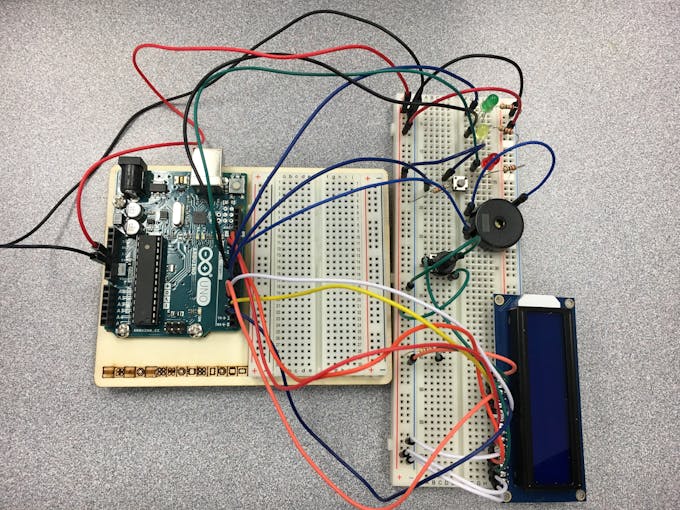 Timer with Flashing Lights and Annoying Sound - Arduino Project Hub