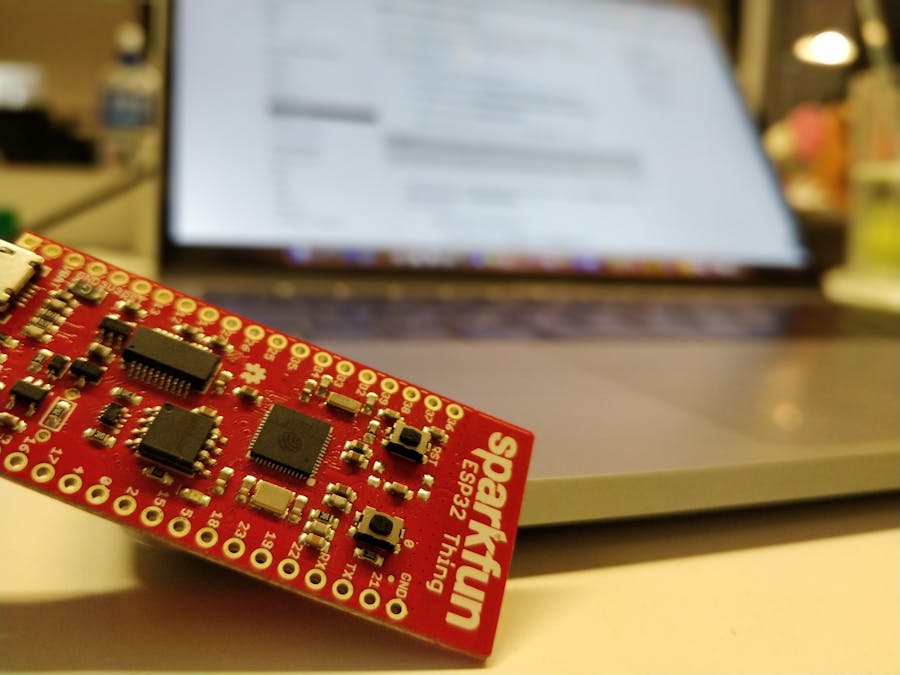 Publish Any Event to Wia Using Your SparkFun ESP32 Thing