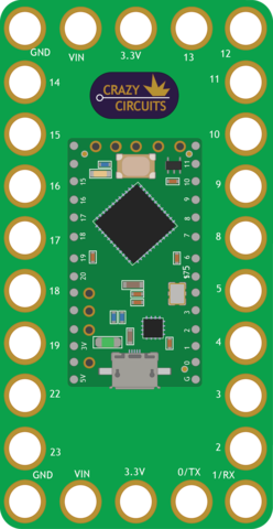 Crazy Circuits Touch Board