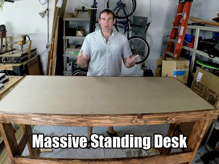 Massive Standing Desk and Worktable