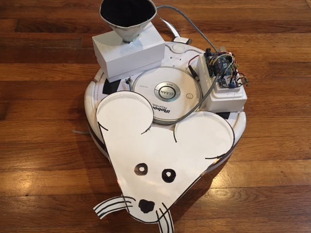 An Arduino and a Roomba Become an Artificial Organism