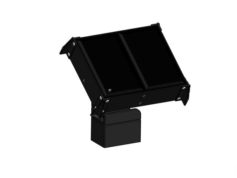 IOT123 - SOLAR TRACKER - tilt/pan, panel frame, ldr mount...