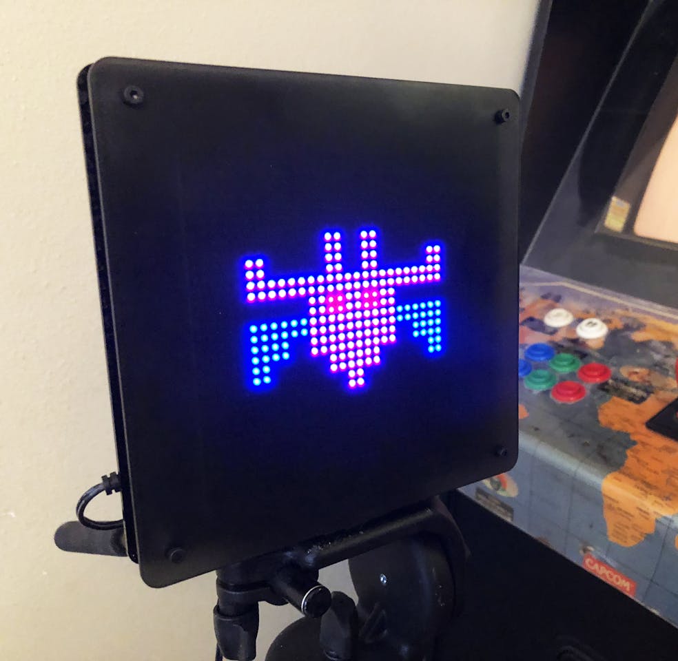 iDotMatrix LED Pixel Display, 32x32 Programmable Pixel Art Display — DIY  Retro Arcade