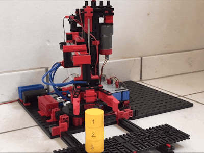 3-Axis Robot Solves 'Towers of Hanoi'