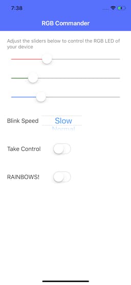 UI of our Mobile App
