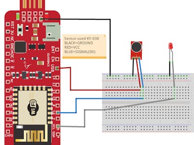 Sound Detection Using KY-038 Module
