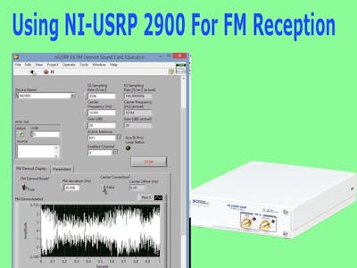 Using NI-USRP 2900 for FM Reception