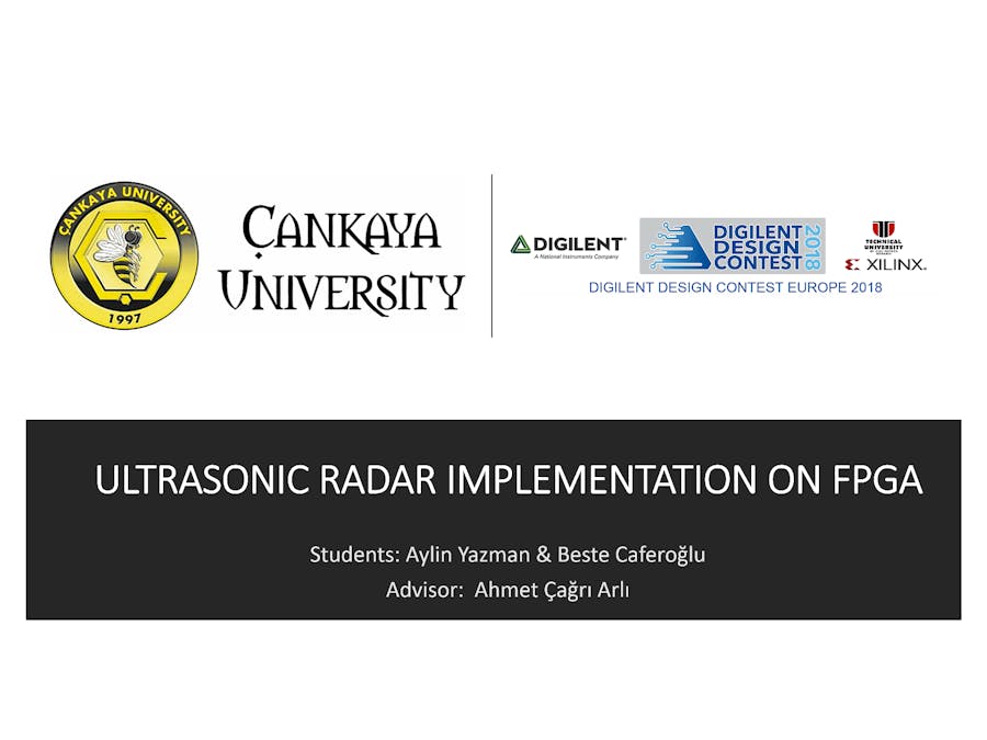 Final: Ultrasonic Radar Implementation on FPGA