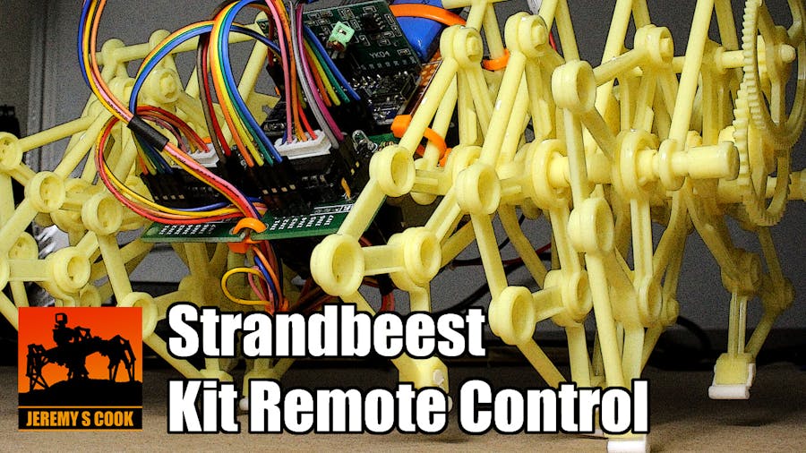 Remote Controlled Strandbeest