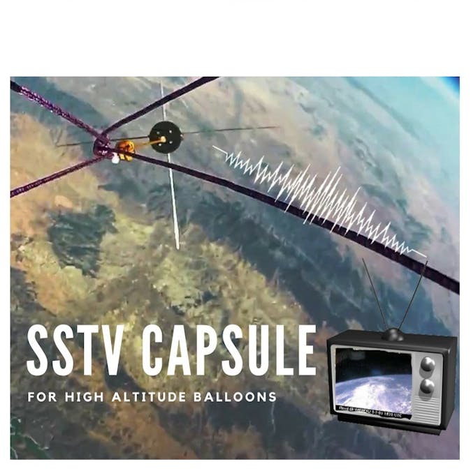 SSTV Capsule for High Altitude Balloons