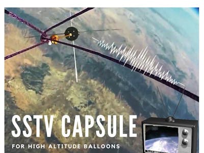 SSTV Capsule for High Altitude Balloons