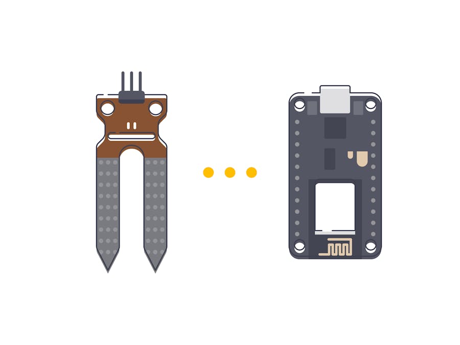 Measuring Soil Moisture With The NodeMCU Amica (ESP8266)