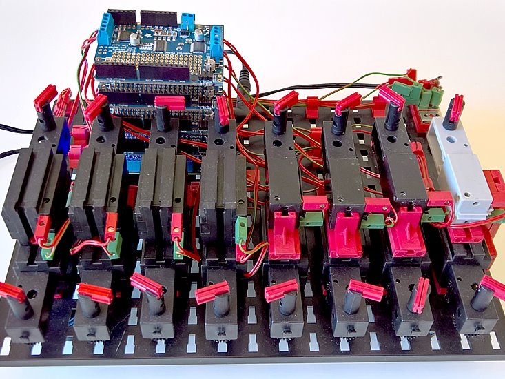 nanoFramework 16 Motor Demo Hackster.io
