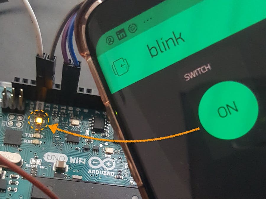 Controlling Led Using Blynk Arduino Project Hub Vrogue 9142