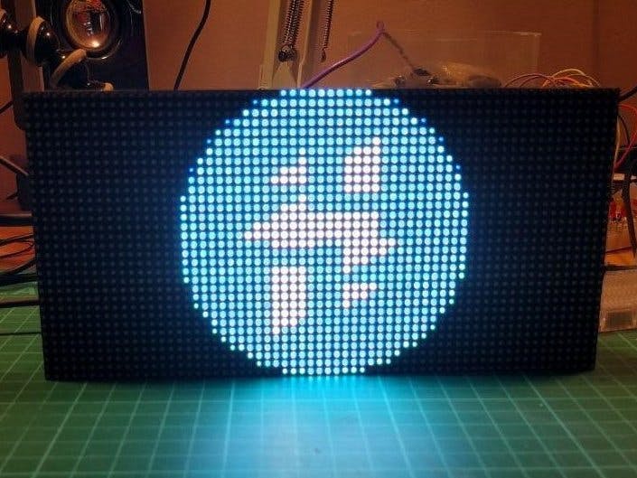 RGB LED Matrix with an ESP8266