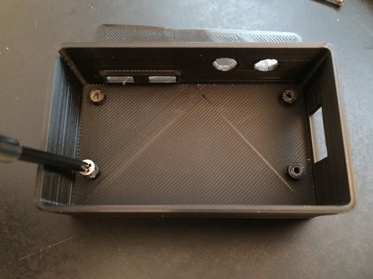 Case Assembly: Thread Mounts First