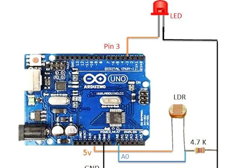 Automatic Street Light Controller Arduino Project Hub