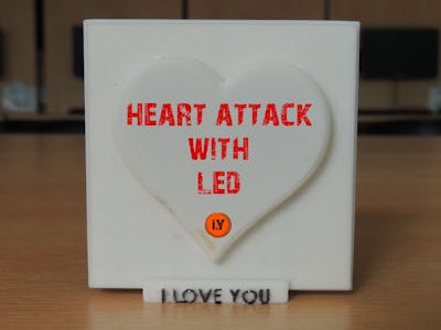Heart Attack with LED