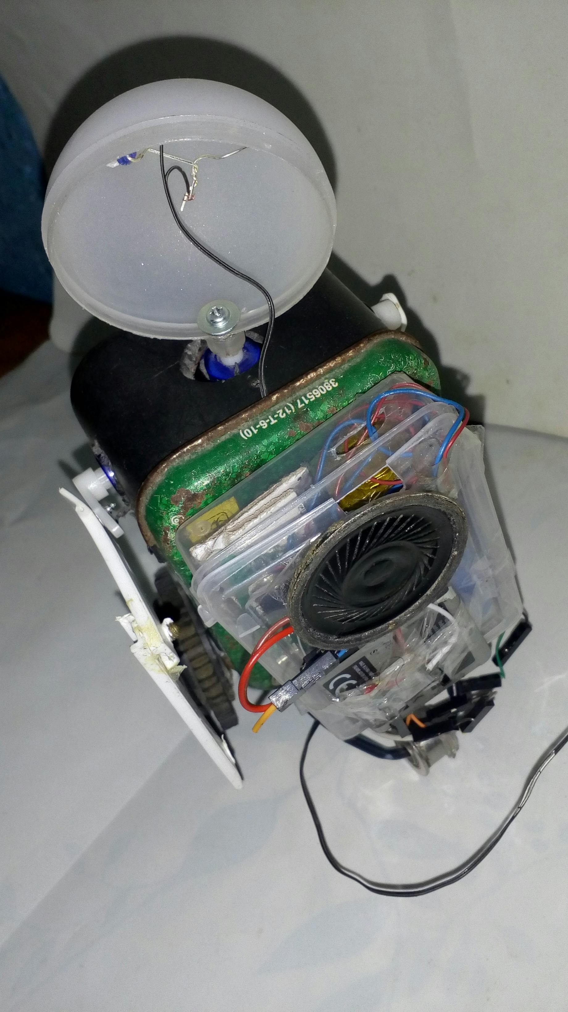 arduino talking robot based artificial intelligence