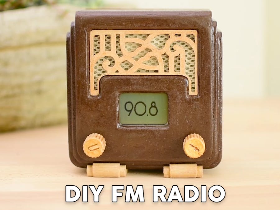 Art Deco FM Radio Project Using Arduino