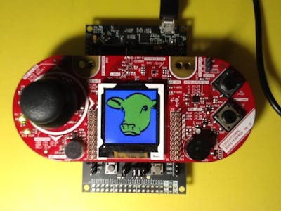 Bitmaps on the Eductional BoosterPack Screen with Energia