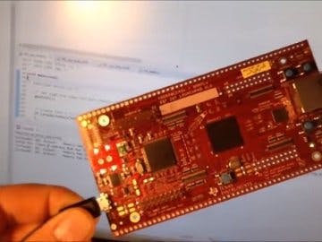 Hercules TMS570LC43 RTOS project - LED Blinky with Two Tasks