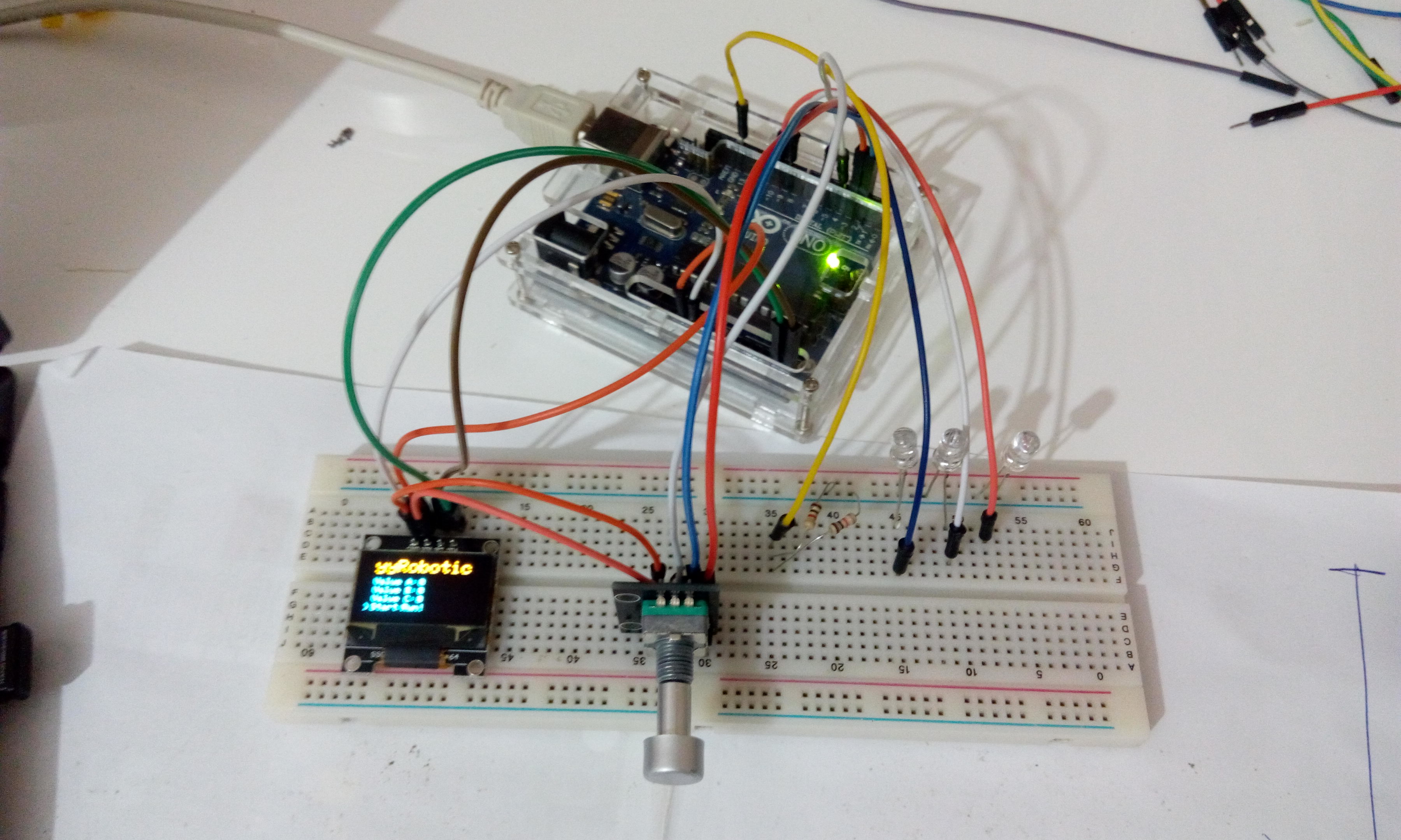 Arduino + OLED + Encoder Simple Menu System - Hackster.io