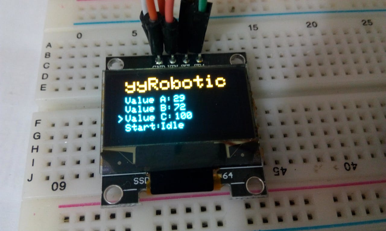 Arduino - Button Count - OLED