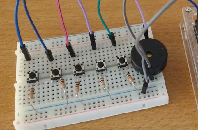 How the finished breadboard looks