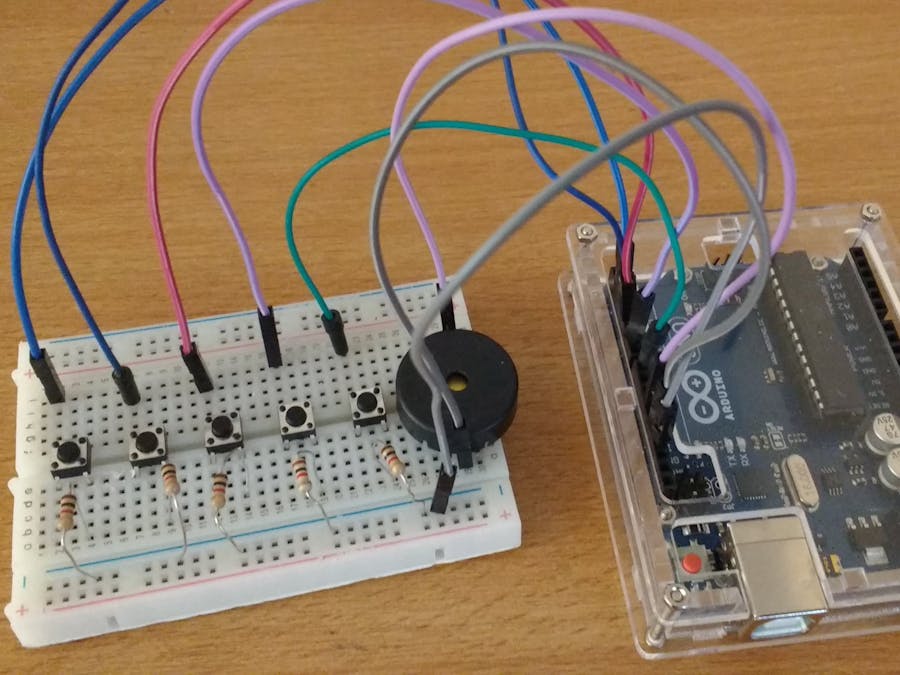 Unravel Preset Piano Easy Arduino (Even a Ghoul Can Make It)