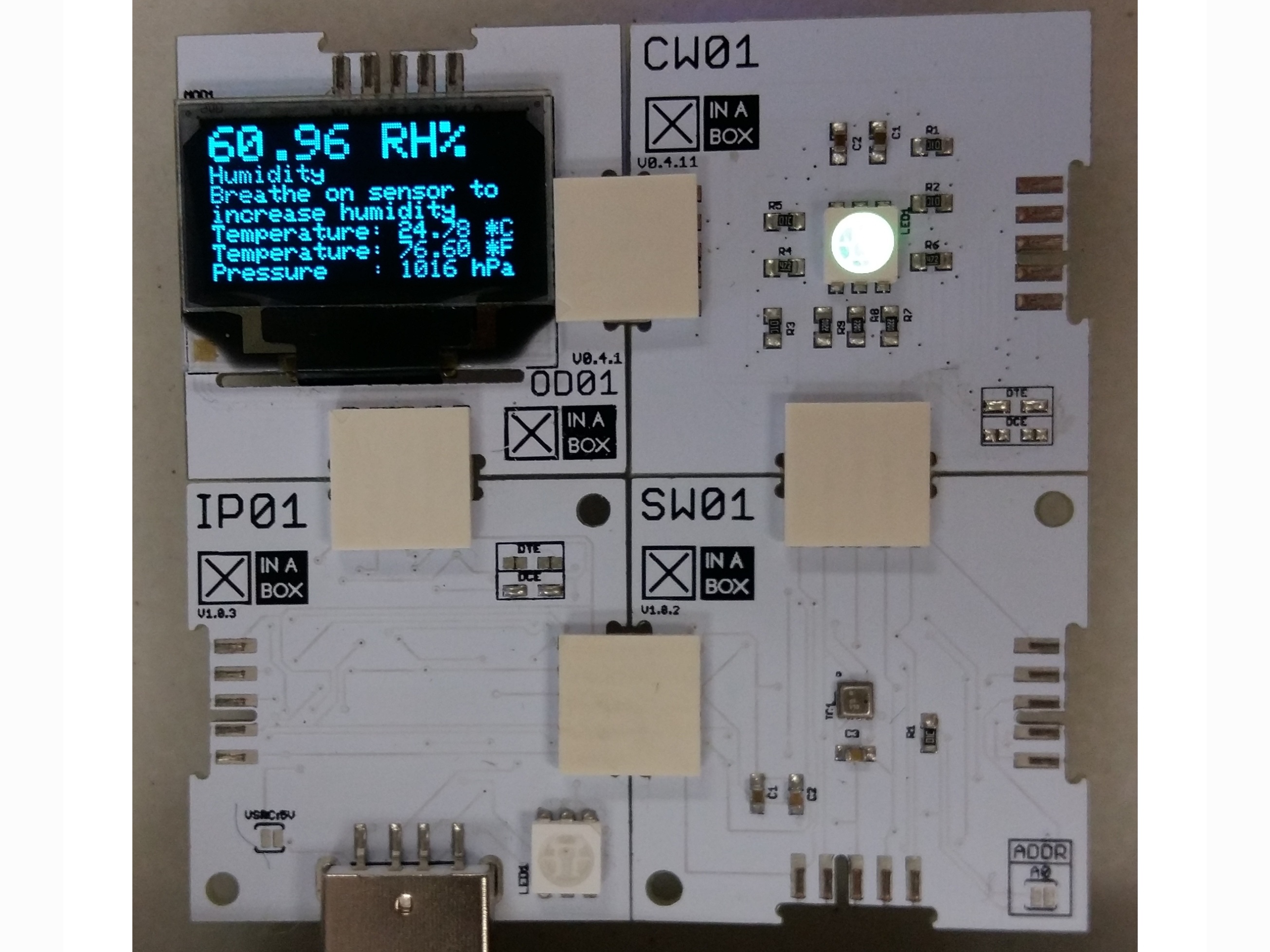 temperature humidity reader