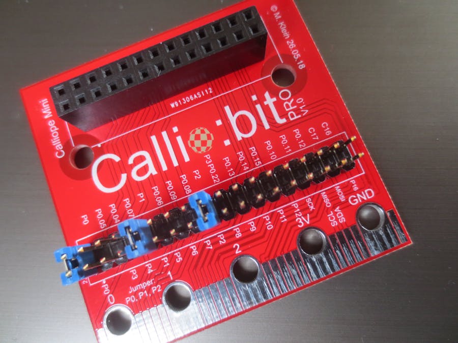 Callio:bit die Micro:bit-Erweiterung für Calliope Mini