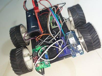 Arduino WiFi Robot Control Using Mobile Phone
