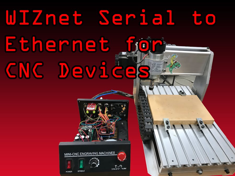 Ethernet Connected CNC Mill or Other Machines