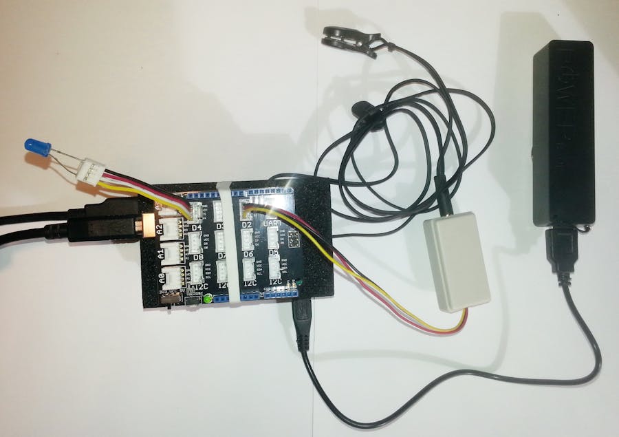 HEARTBEAT SENSOR project