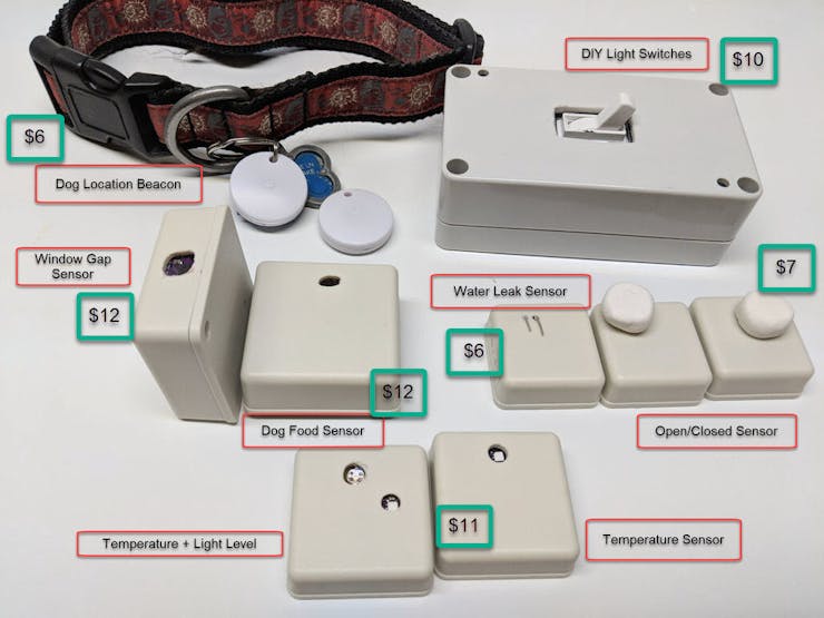 Make. Small. Battery-friendly. Sensors. Inexpensively.